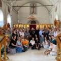 Visit of pilgrims from Greece