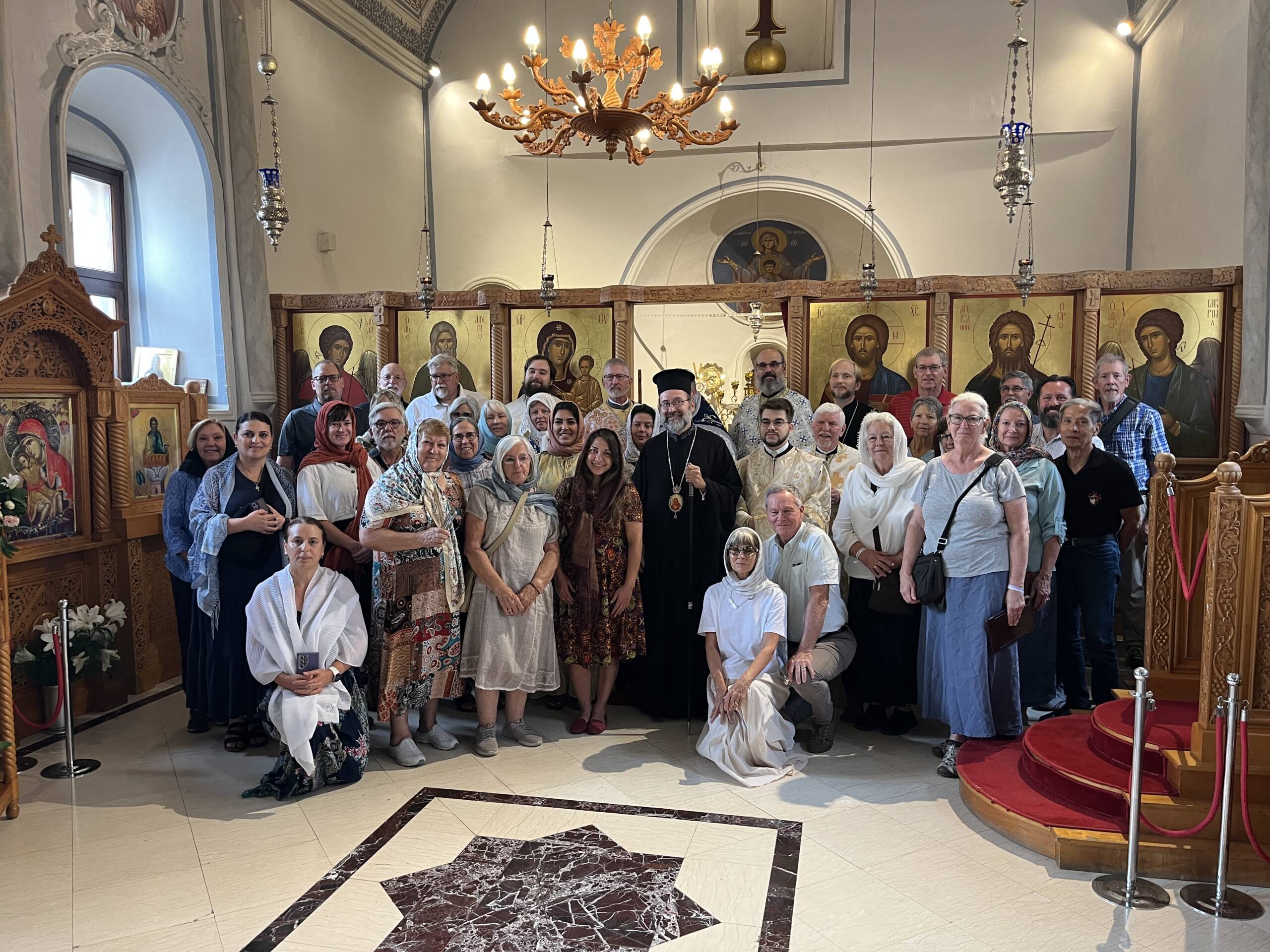 American pilgrims in Antalya