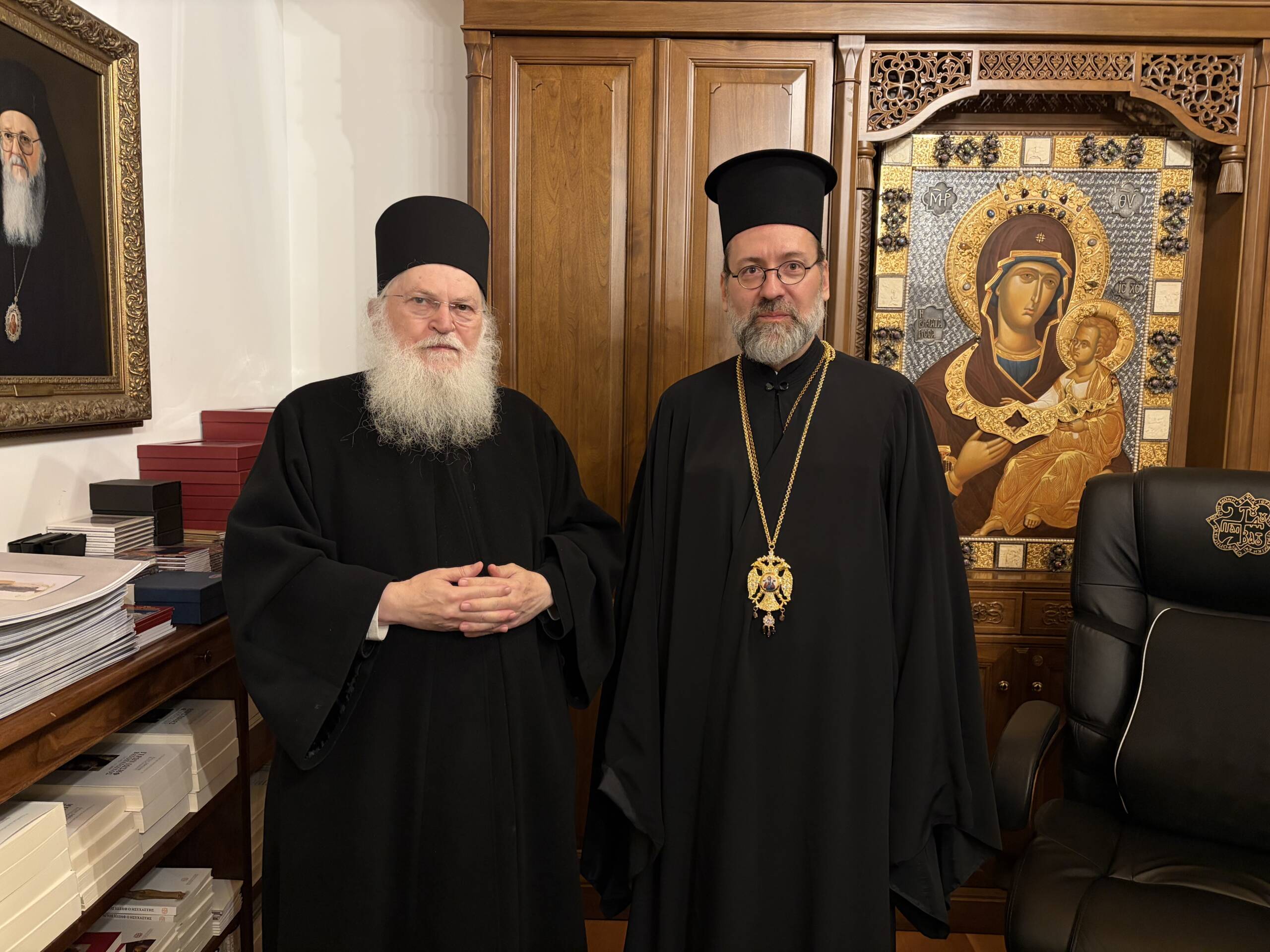 The Metropolitan of Pisidia on the Holy Mountain