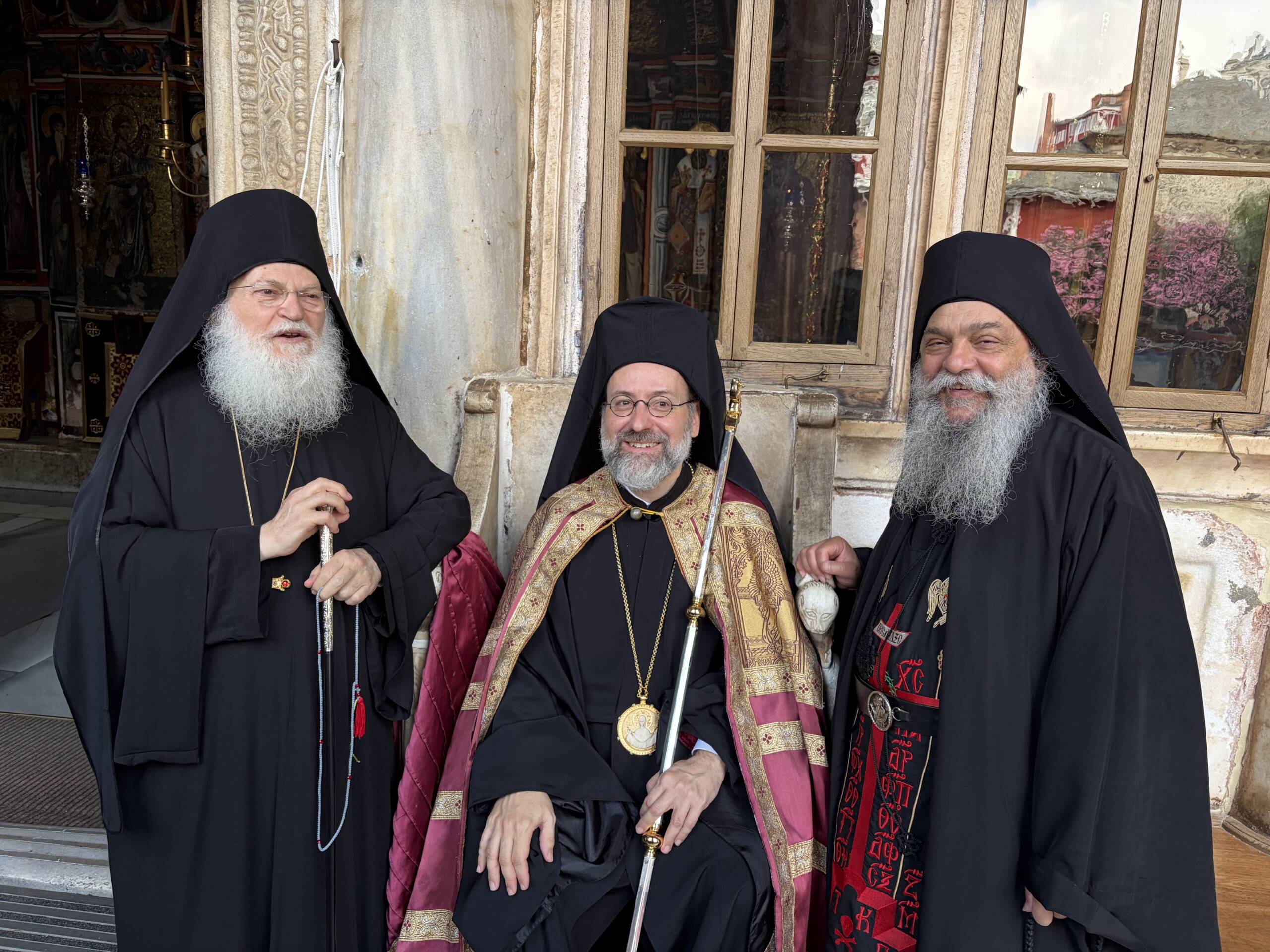 Pilgrimage of Metropolitan Job of Pisidia to Mount Athos